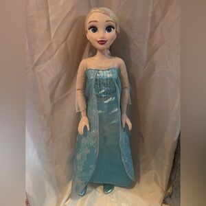 SOLD Disney Frozen Elsa 32” Playdate Doll ❄️ Sings FULL “Let It Go” Lights Up
